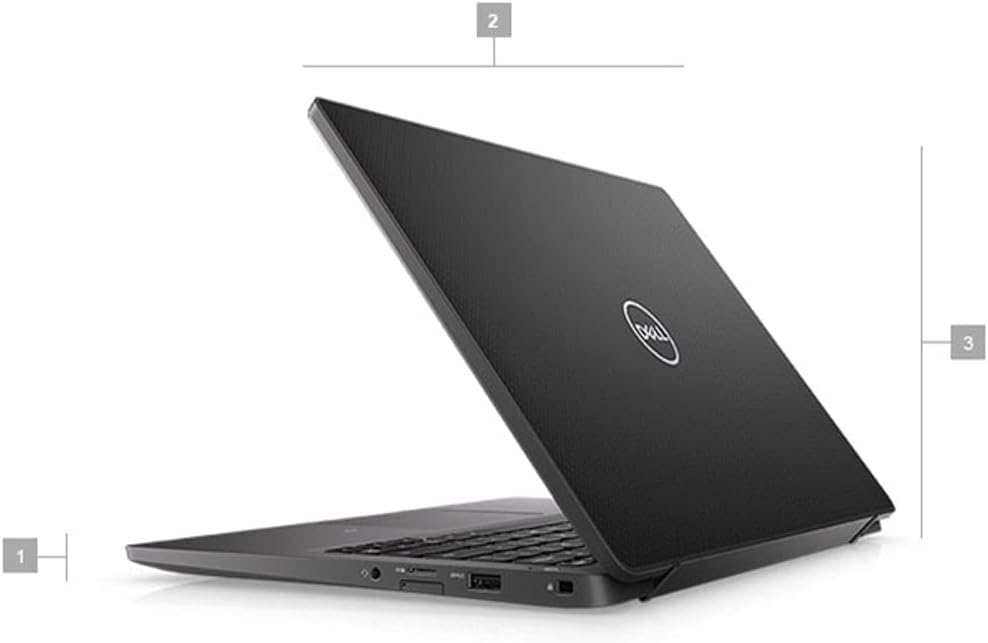 Dell Latitude 7400 Laptop 14inch Intel Core i7-8665U 512GB SSD hard drive 16GB Ram 1920X1080 FHD Windows 10 Pro (Renewed), Black