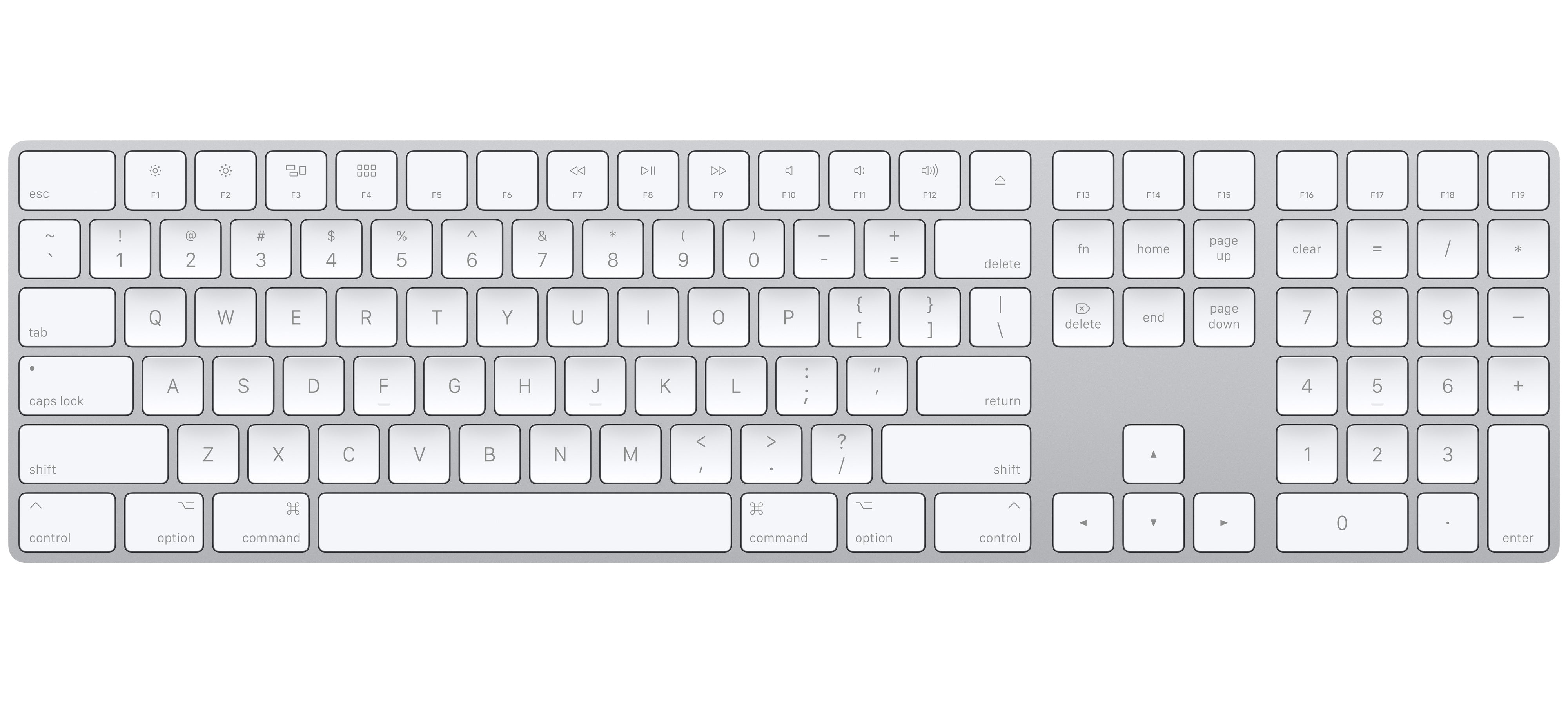 Apple wireless keyboard